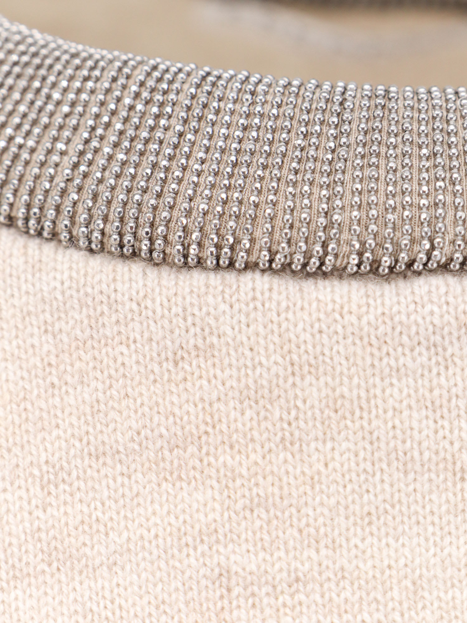 Shop Brunello Cucinelli Sweater In Beige