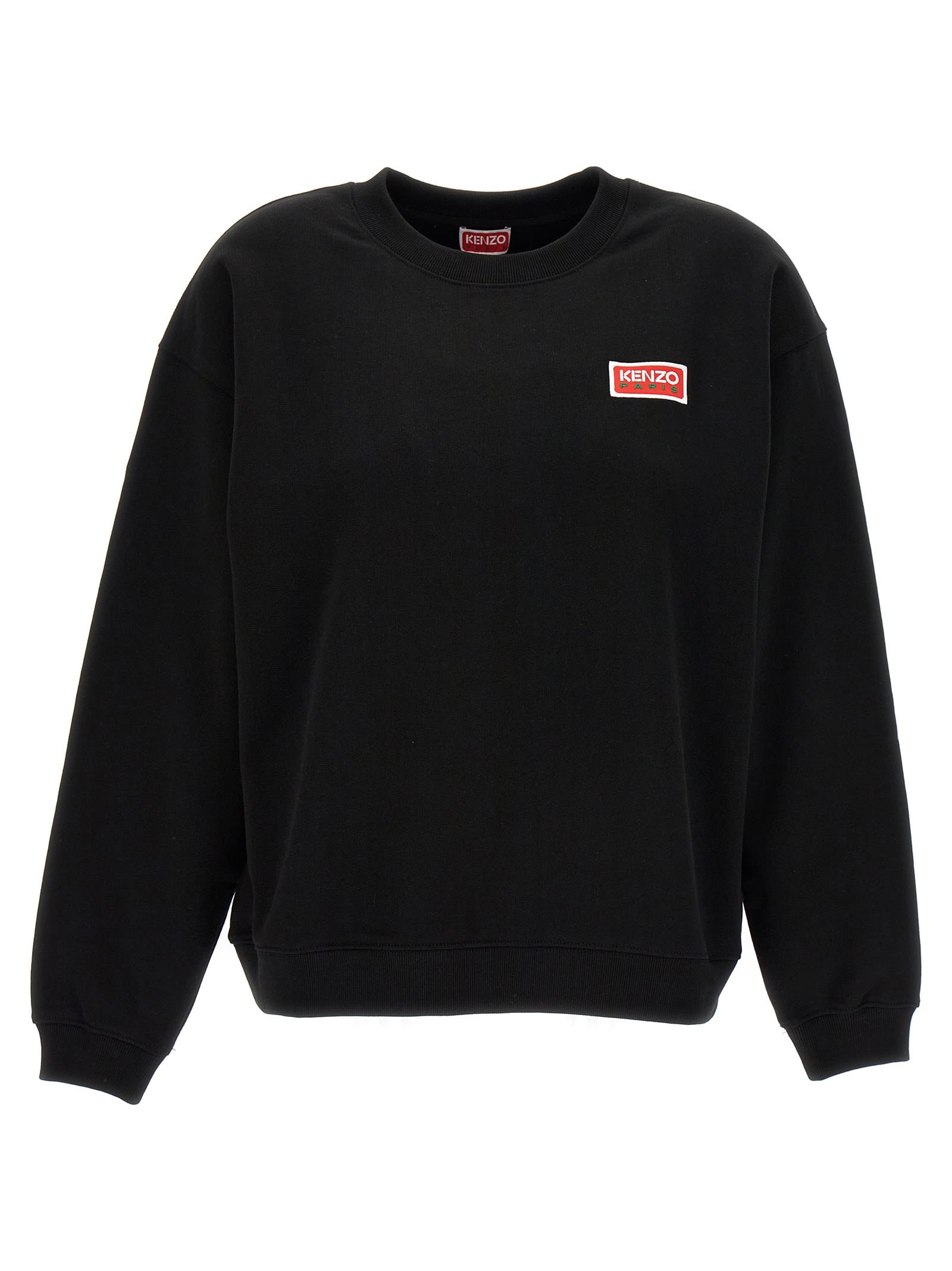 Shop Kenzo Paris Sweatshirt In Black