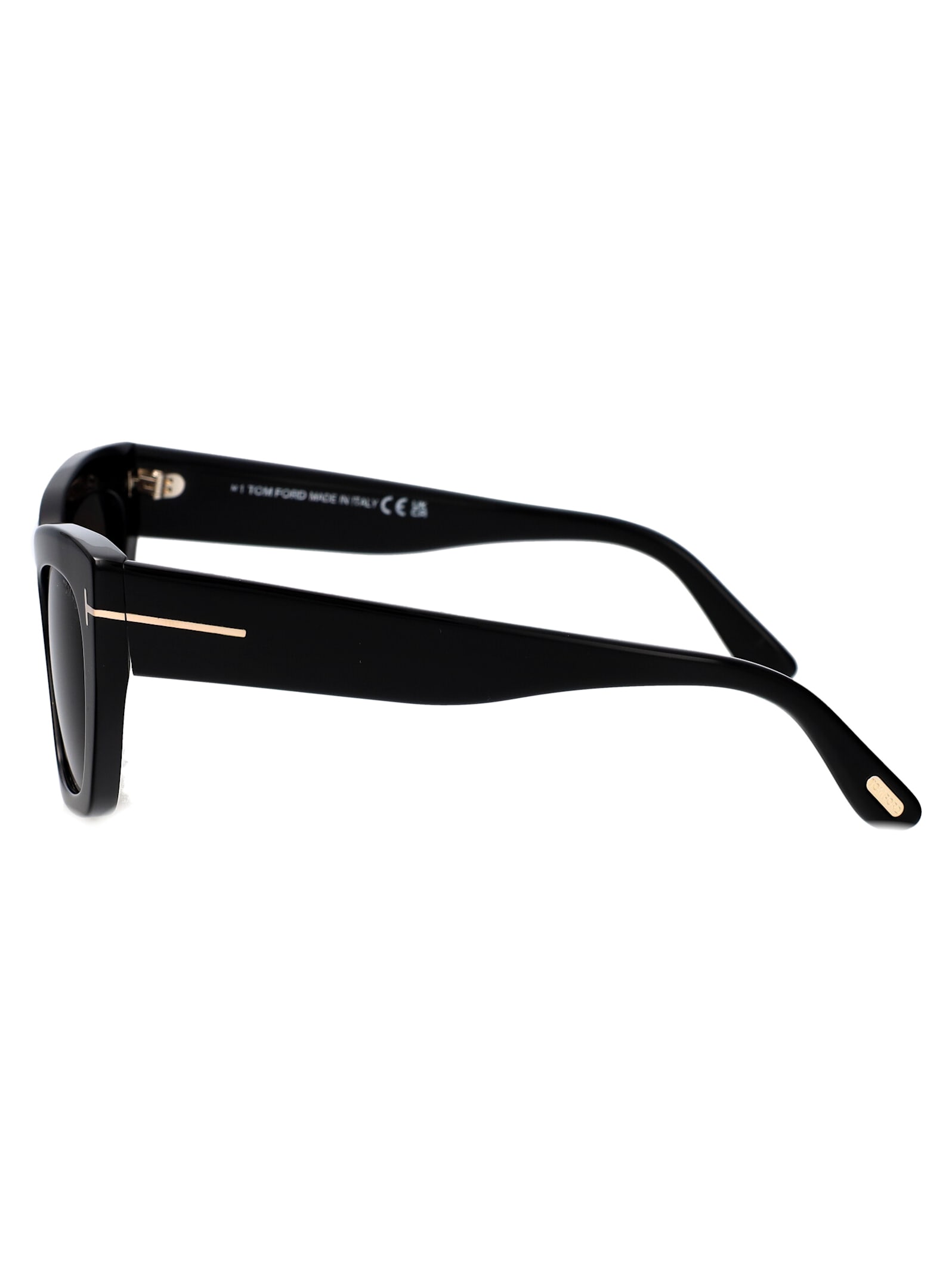 Tom Ford Pilot-frame Sunglasses In Black