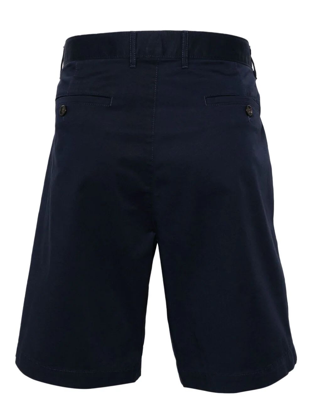 Michael Kors Stretch Cotton Short In Midnight