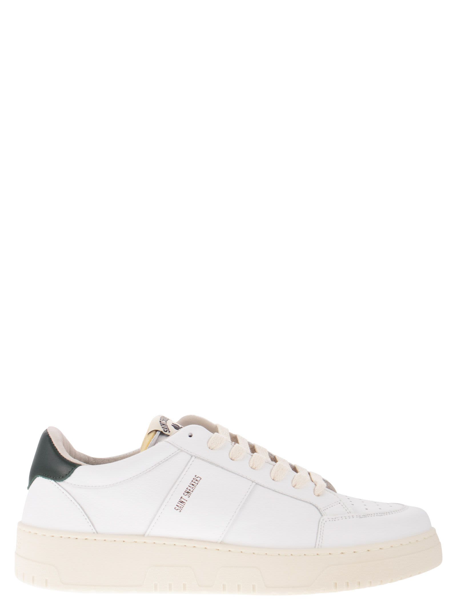 Golf - White And Forest Trainers