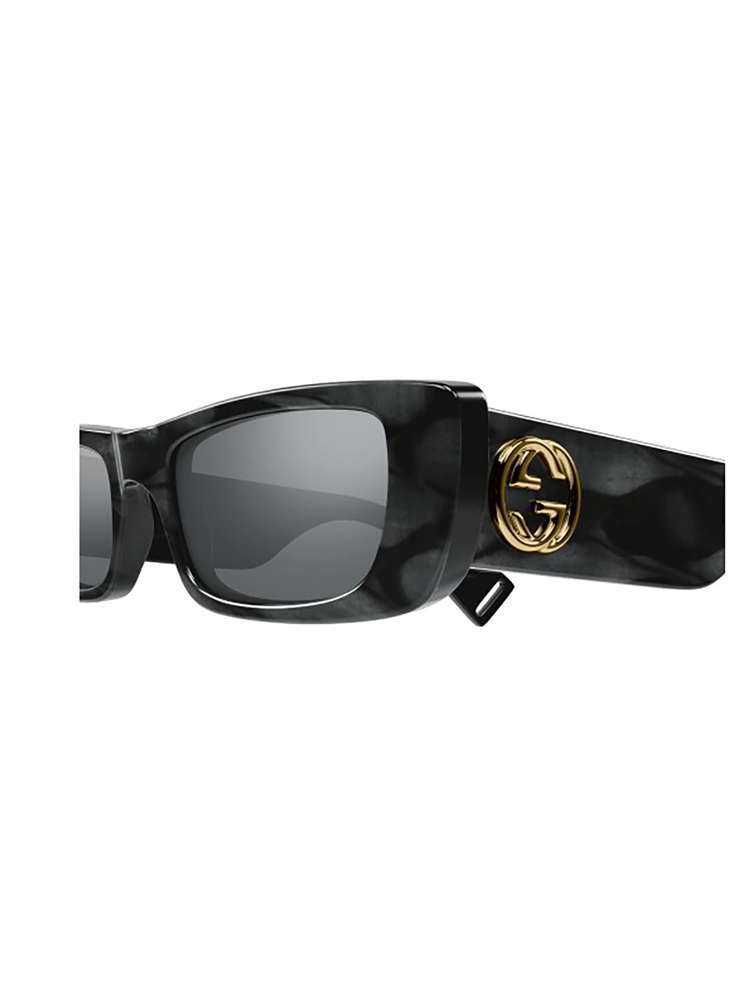 Shop Gucci Gg0516s Sunglasses In Grey Grey Silver