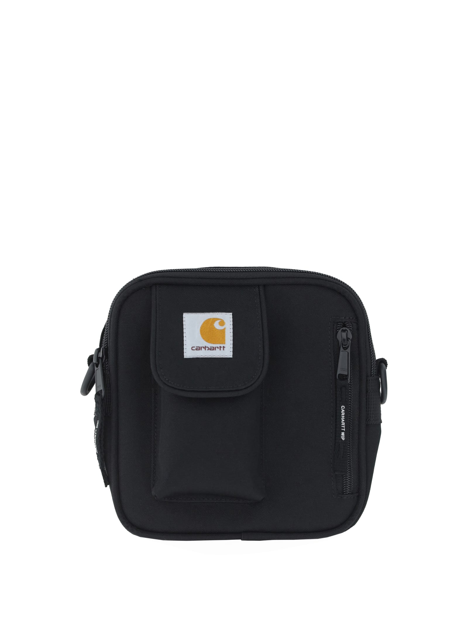 Shop Carhartt Essentials Shoulder Bag In Black