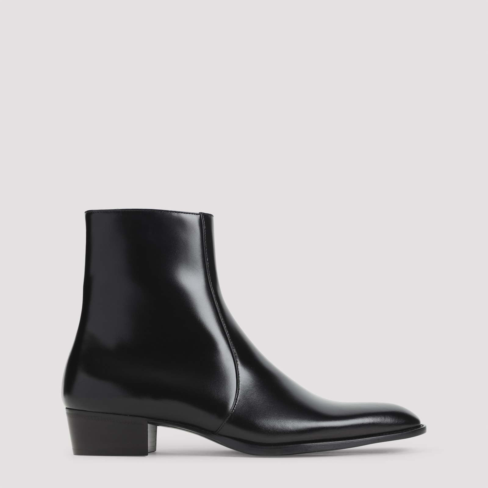 Saint Laurent Roman Boot In Black