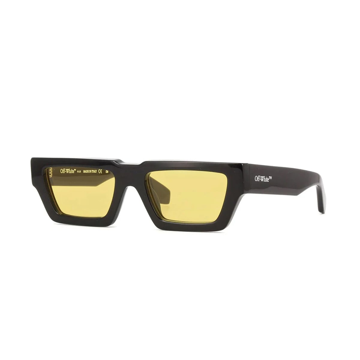 Shop Off-white Oeri129 Manchester 1018 Black Sunglasses In Nero