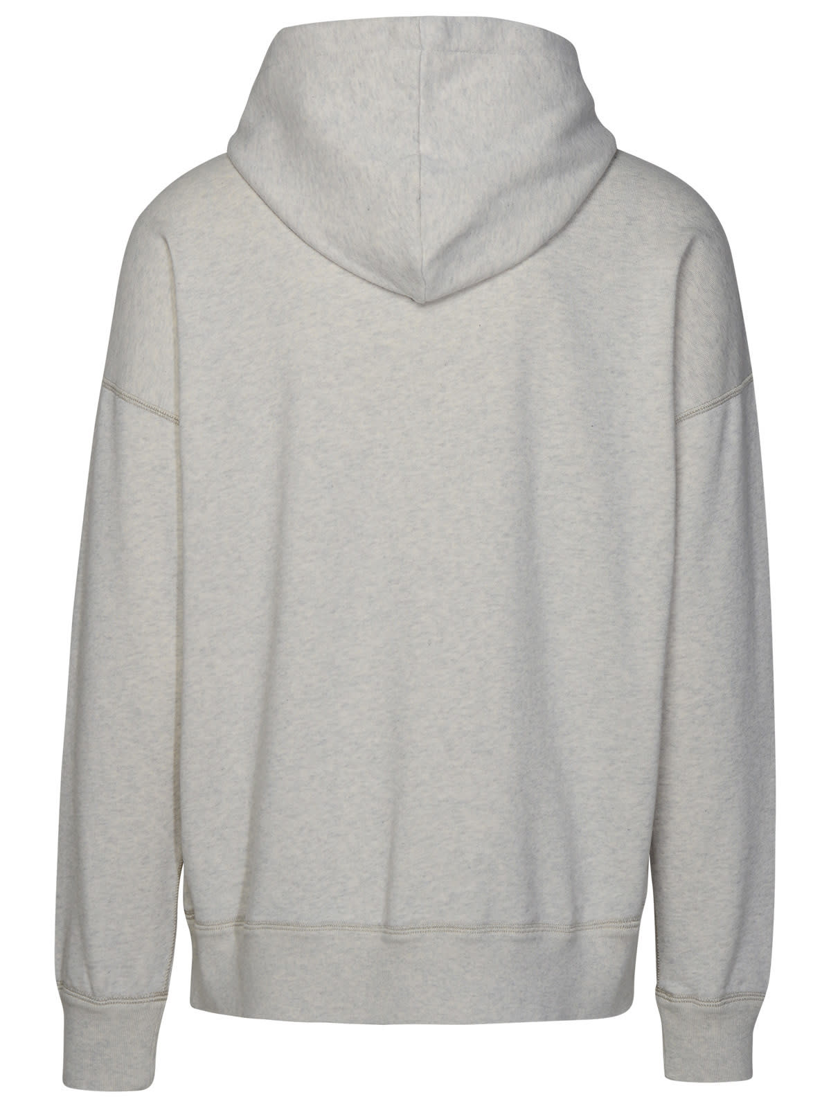 Shop Isabel Marant Miley Sweatshirt In Ecru Cotton Blend In Beige