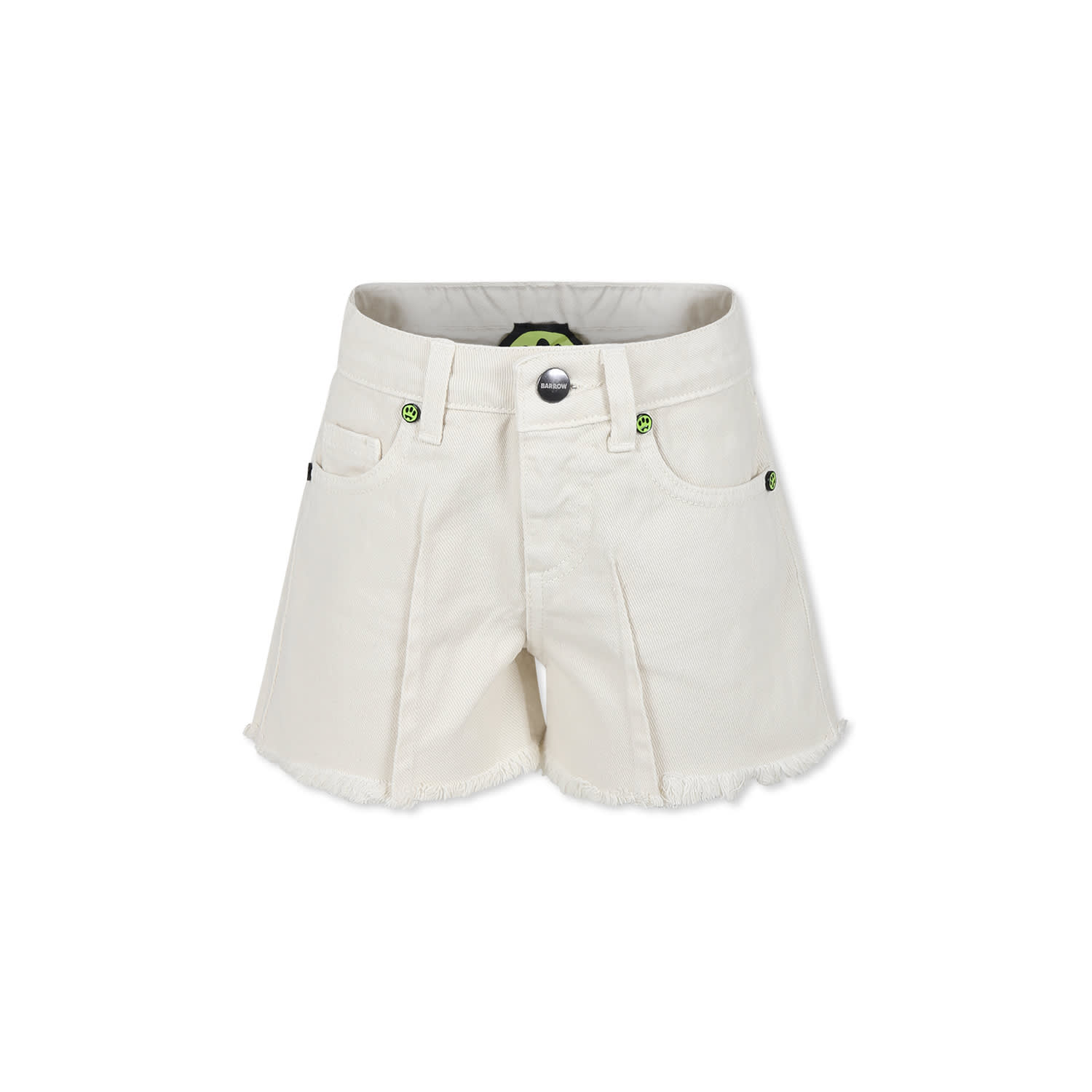 Shop Barrow Beige Shorts For Girl With Smiley