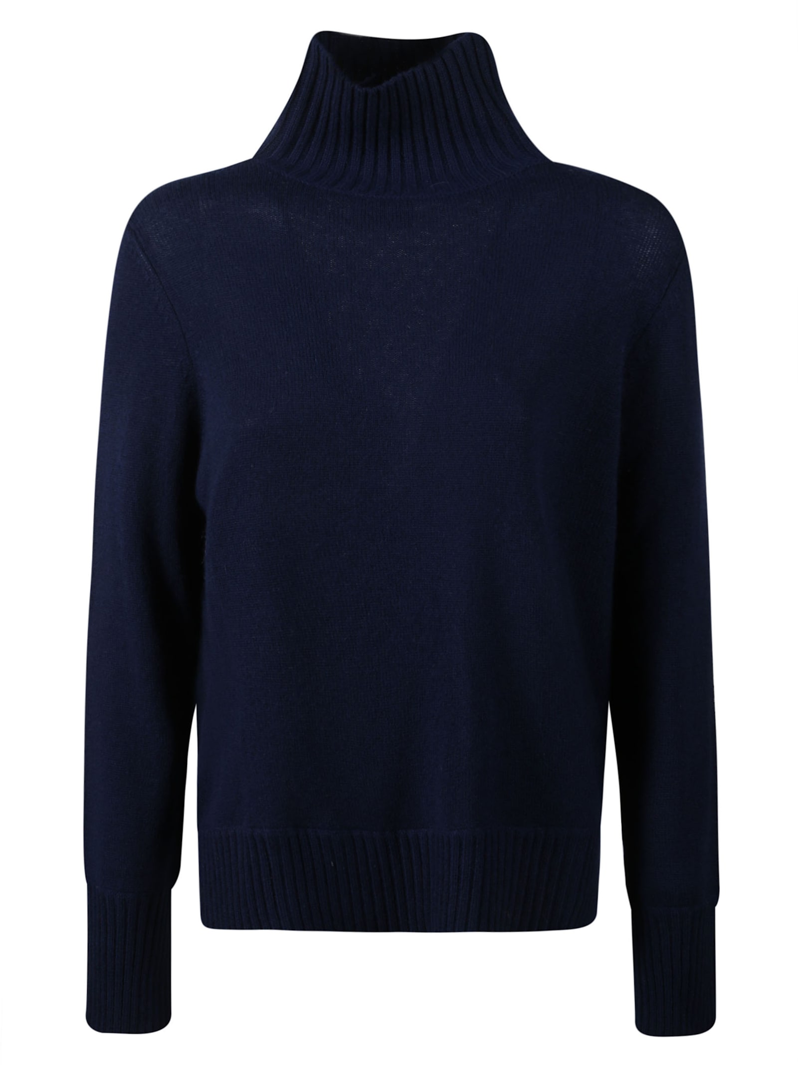 Allude Cashmere Turtleneck In Blue