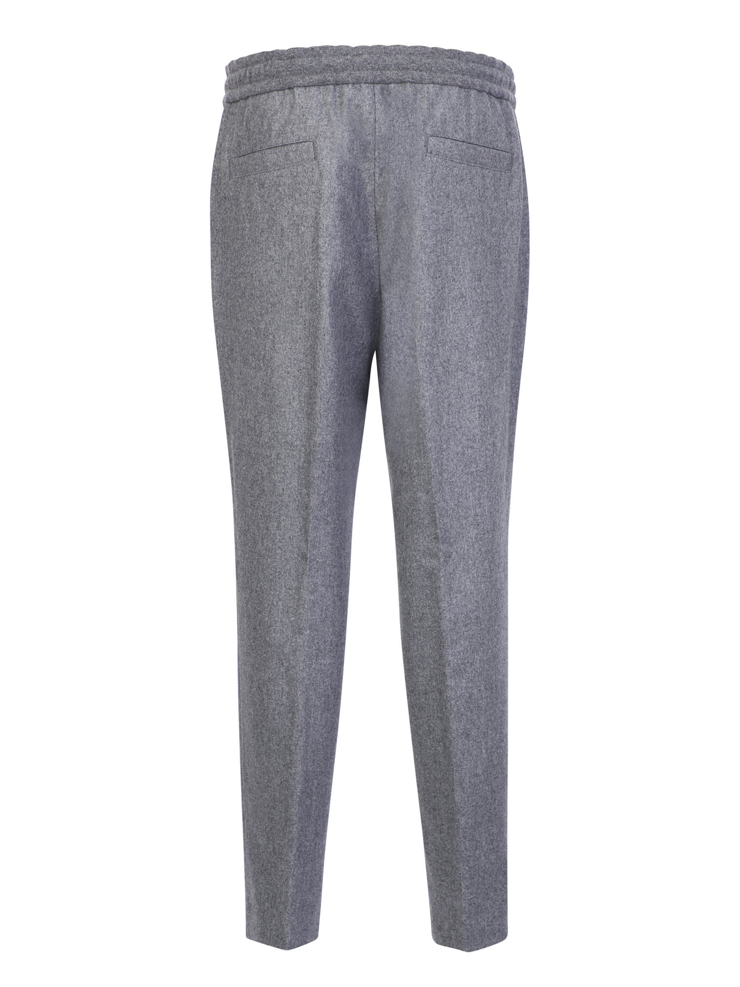 Moncler Trousers In Grey In Gray