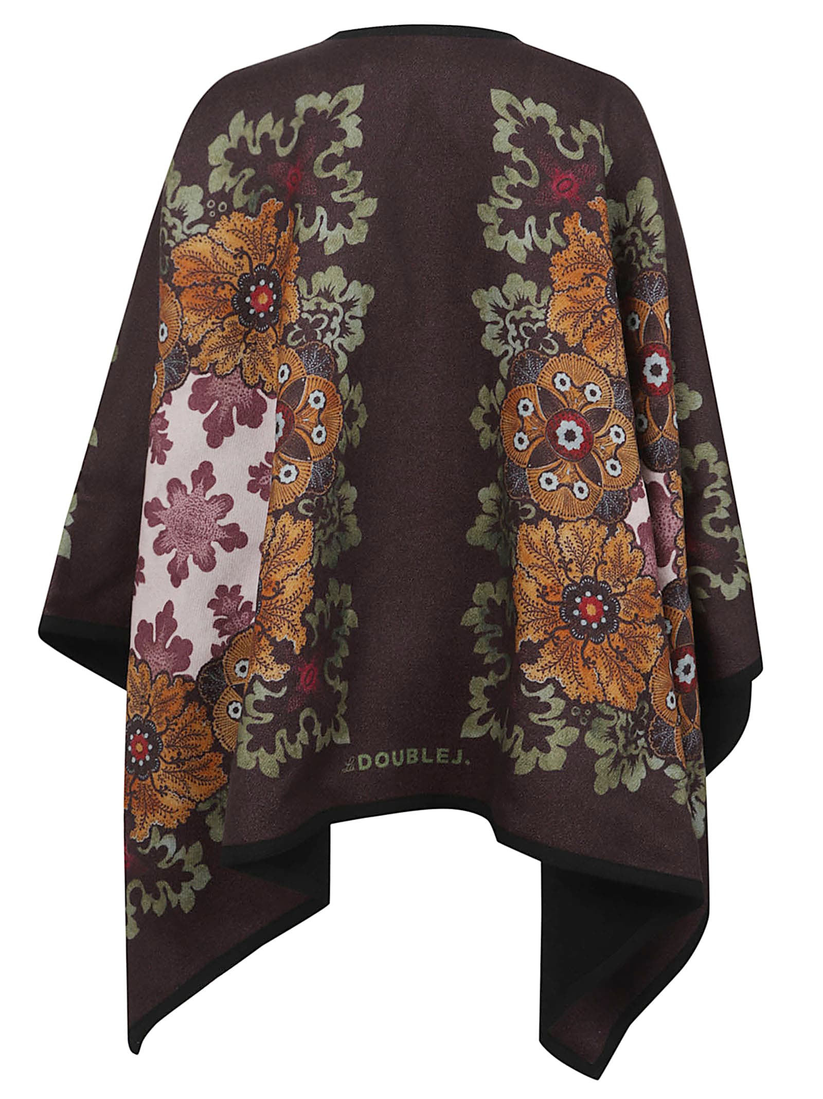 La Doublej Poncho (placée) In Brown