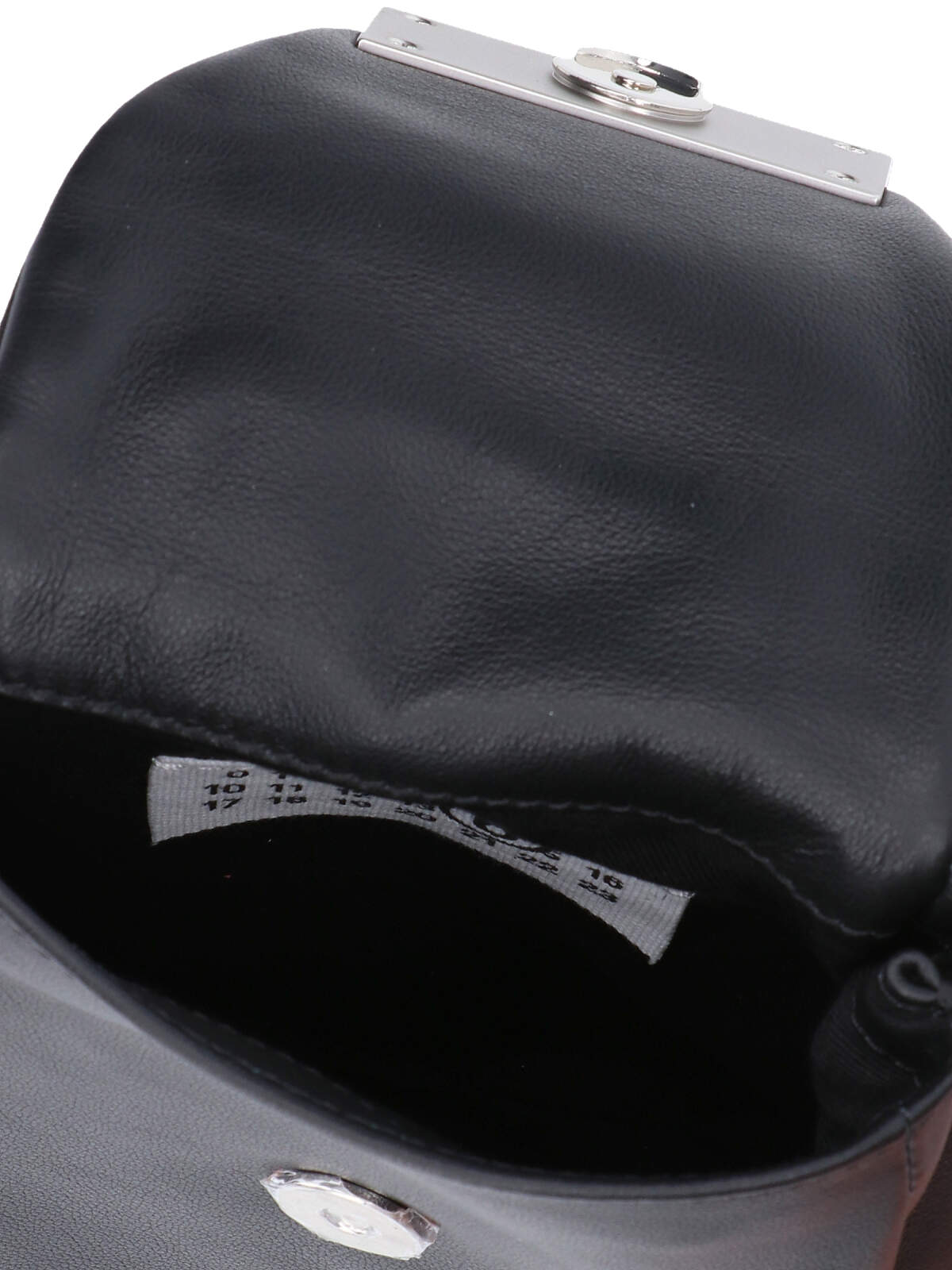 Shop Mm6 Maison Margiela Numeric Shoulder Bag In Black