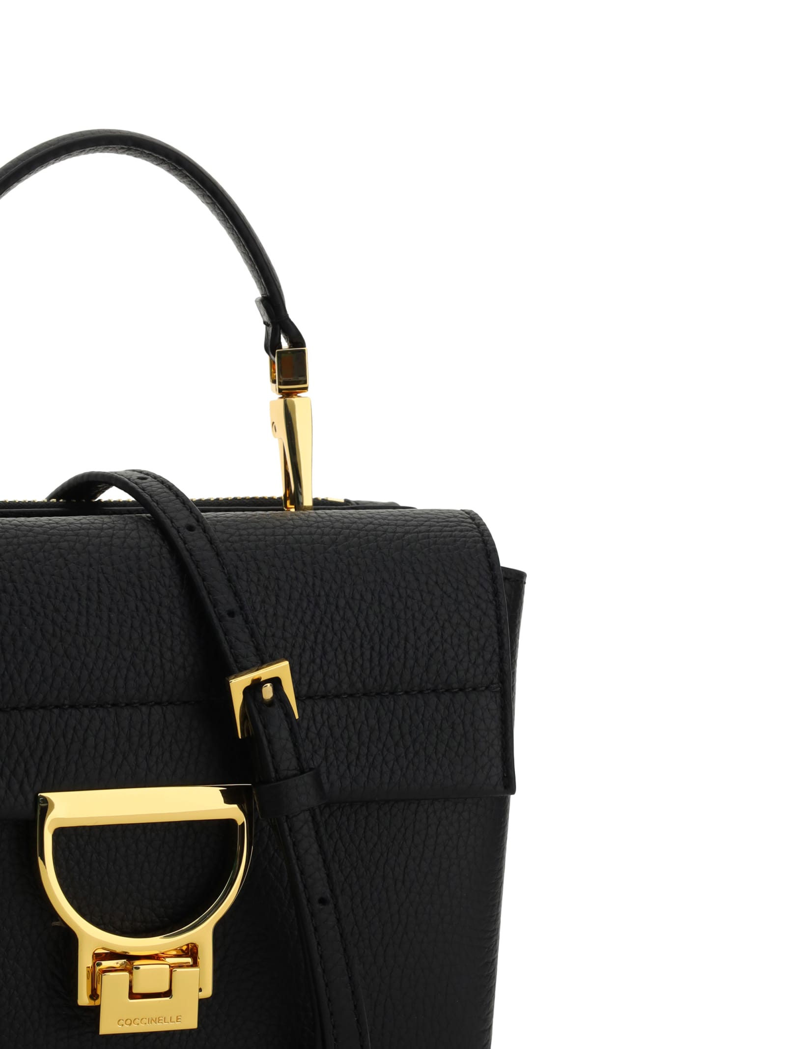 Shop Coccinelle Arlettis Handbag In Noir