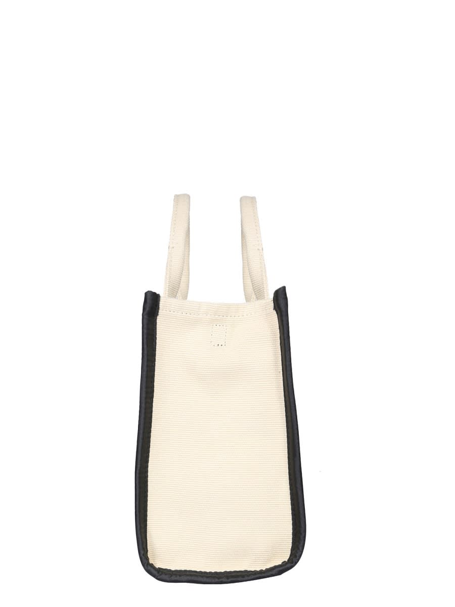 Shop Marc Jacobs The Tote Medium Bag In Beige