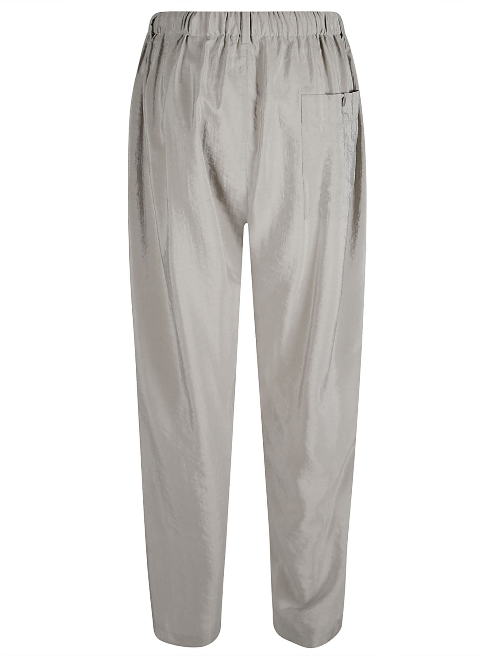 Shop Lemaire Relaxed Trousers In Grey