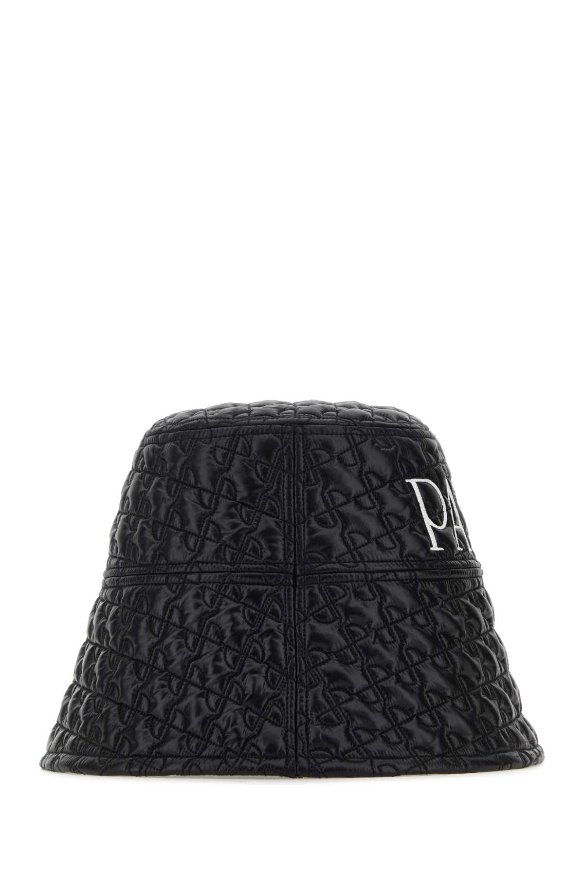 Shop Patou Black Nylon Bucket Hat