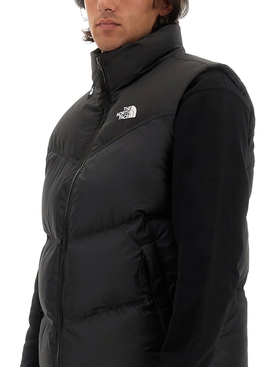 Shop The North Face Vests With Logo In Black