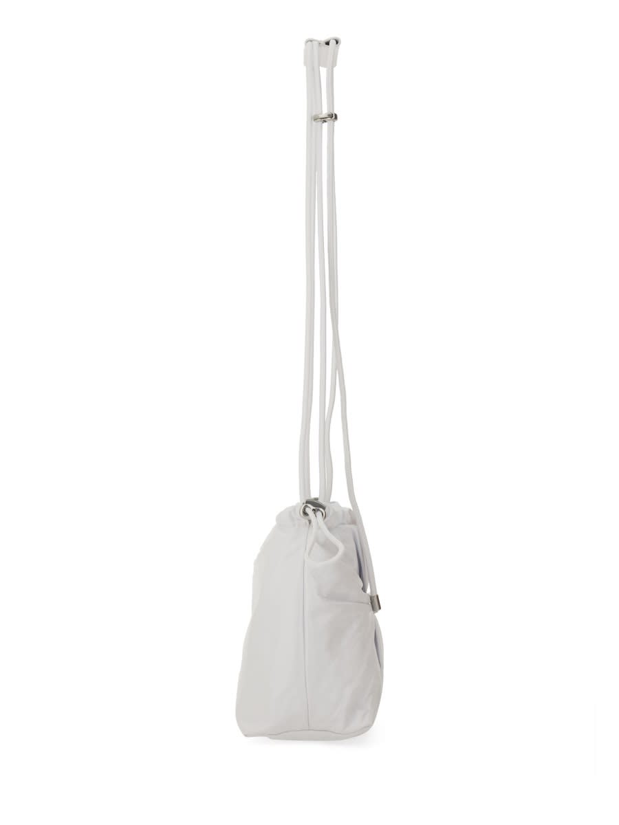 Diesel Scrunch D Bucket Bag In Black