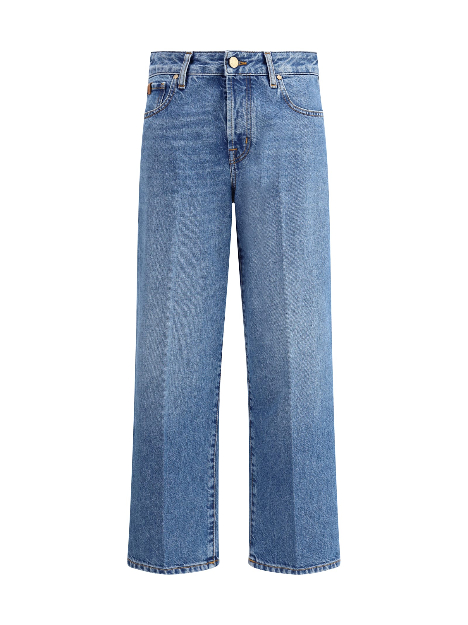 Wide-leg Jeans