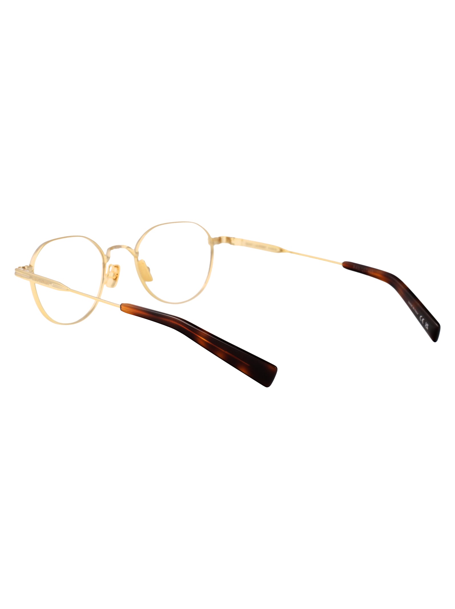Saint Laurent Sl 730 Glasses In Gold-gold-transparent