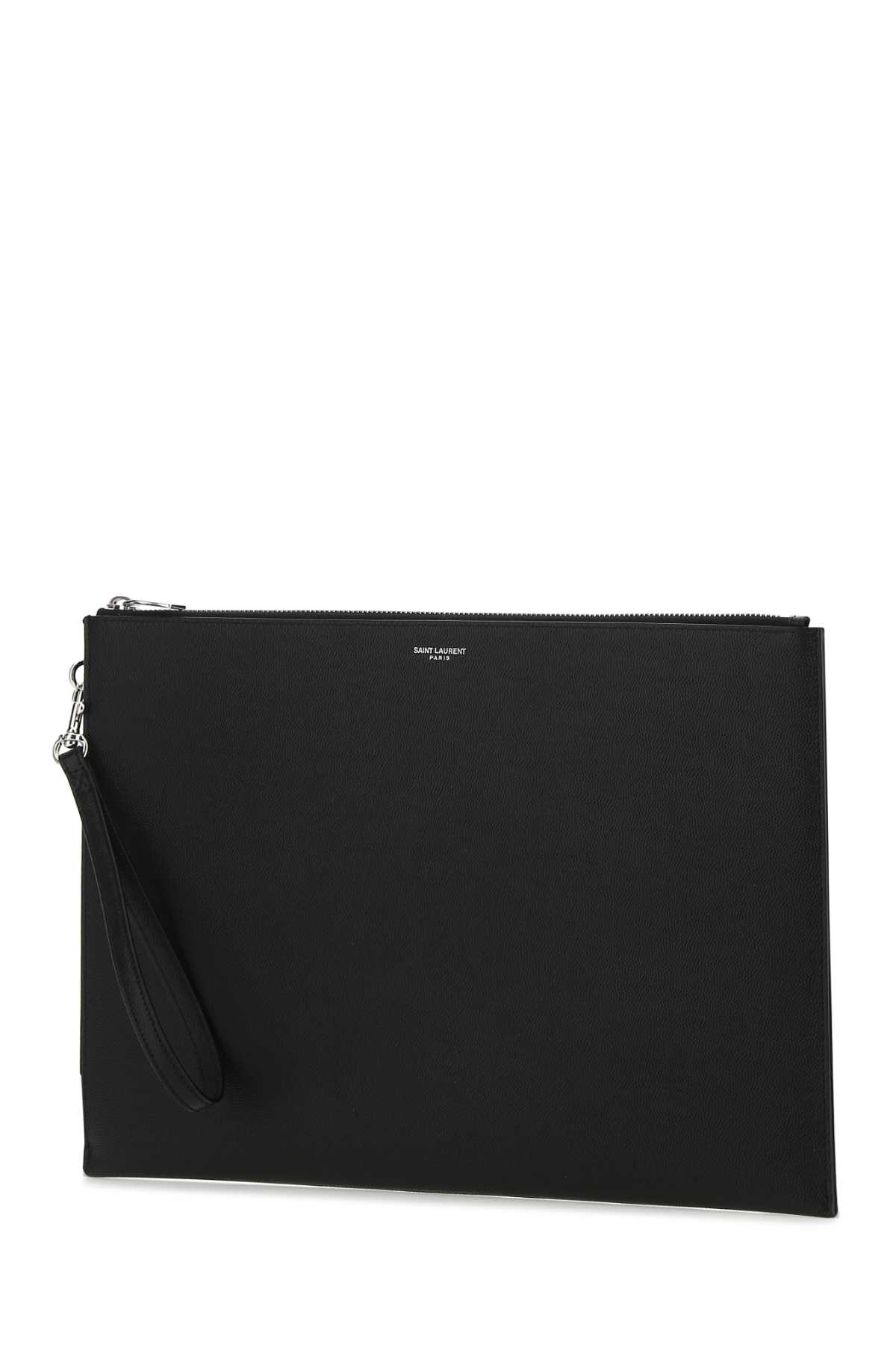 Shop Saint Laurent Clutch In 1000