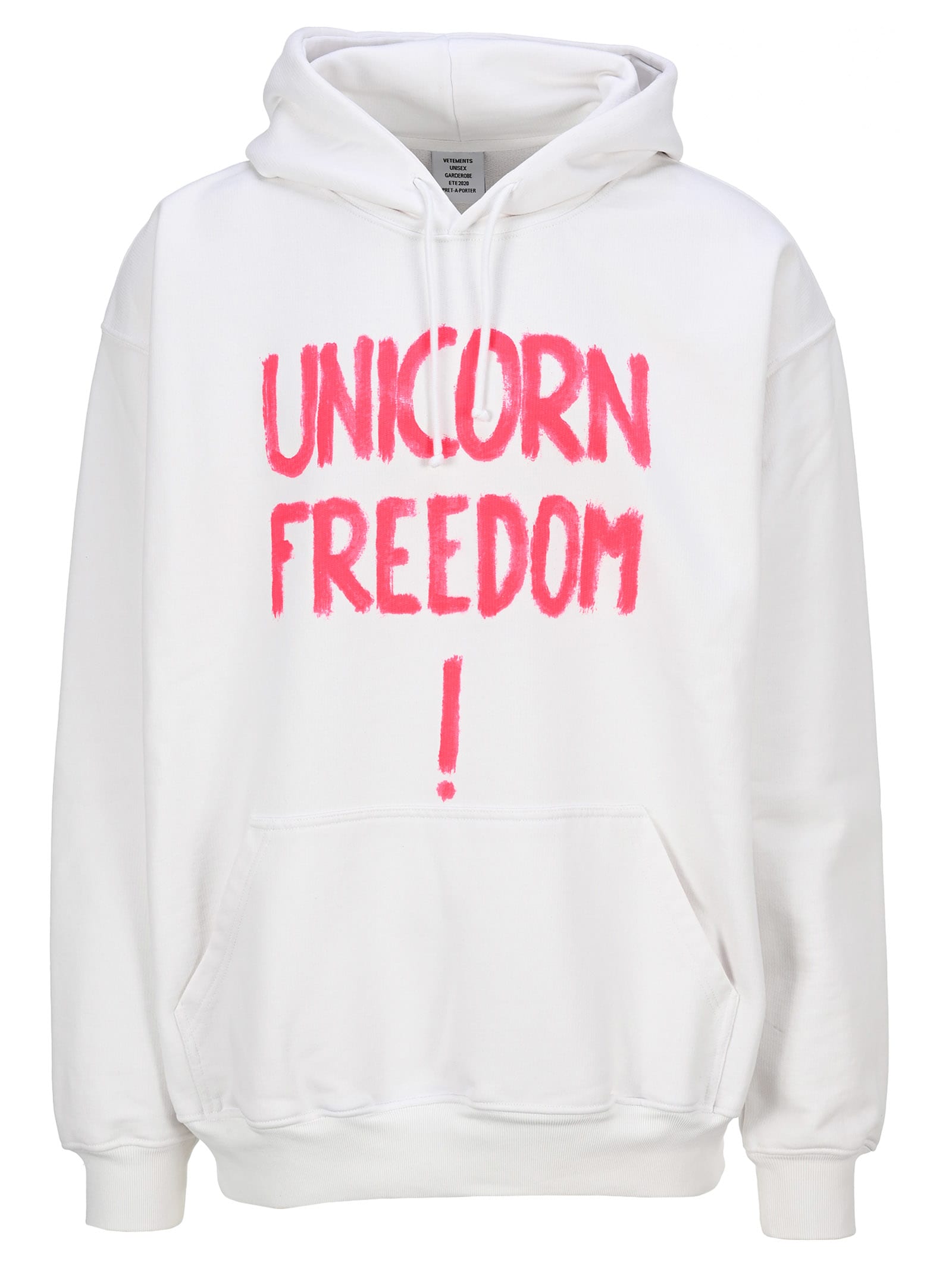 vetements unicorn hoodie price