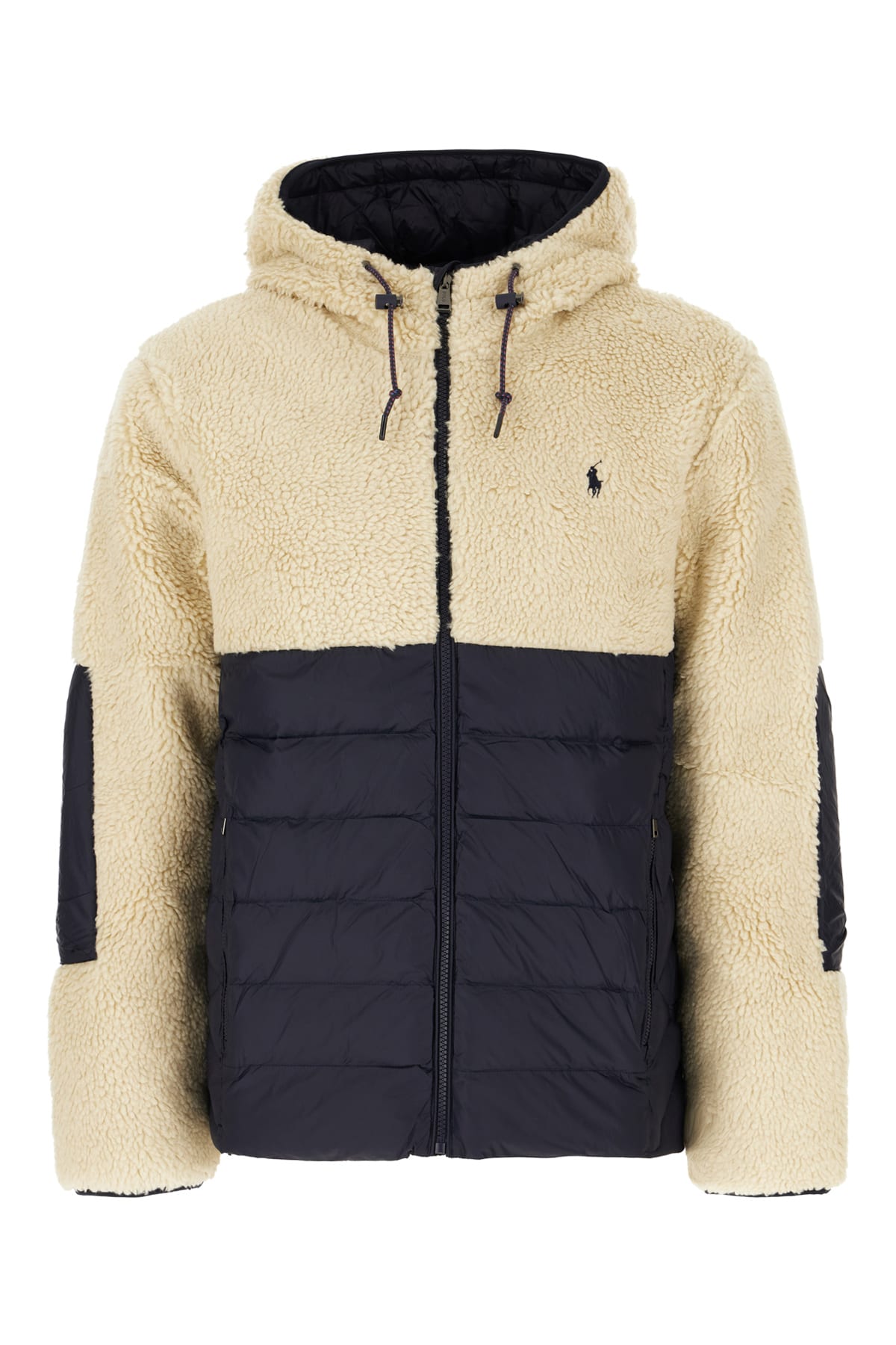 RALPH LAUREN TWO-TONE NYLON PADDED JACKET 