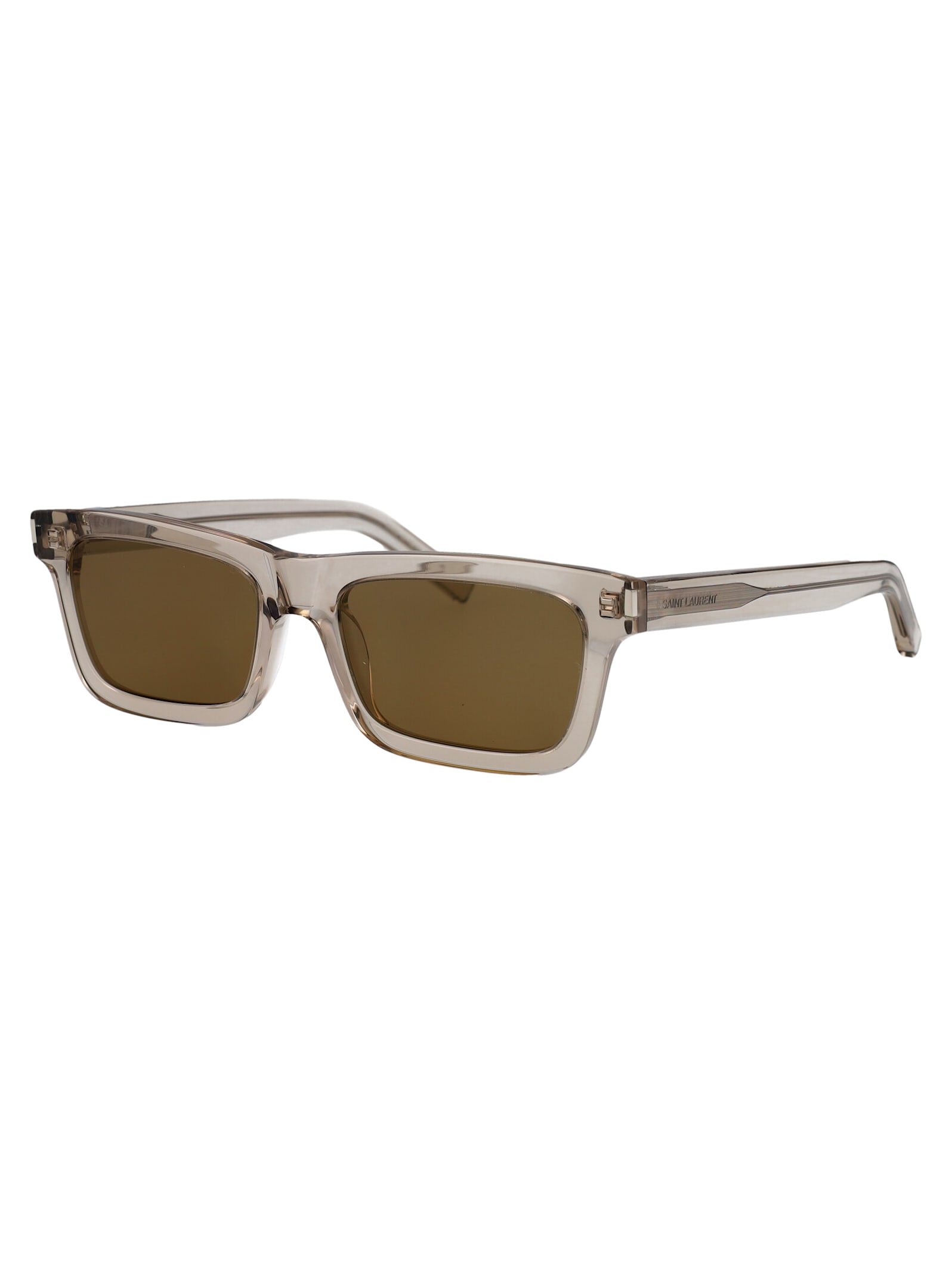 Saint Laurent Sl 461 Betty Sunglasses In Beige-beige-brown