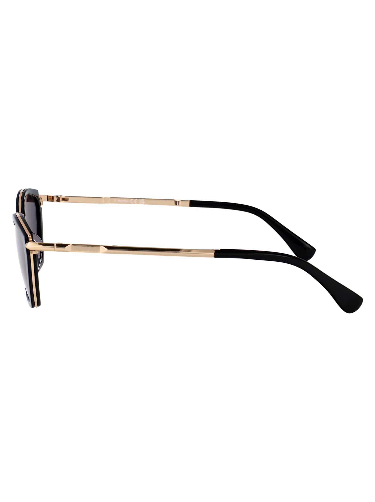 Max Mara Miller7 Sunglasses In Burgundy