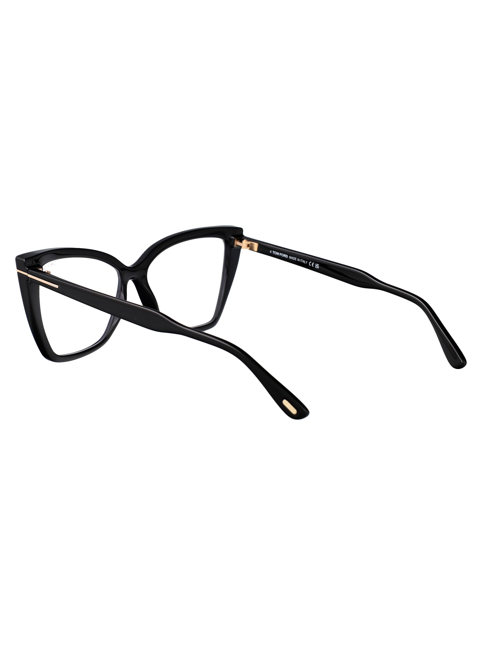 Tom Ford Cat-eye Frame Glasses Glasses In Black