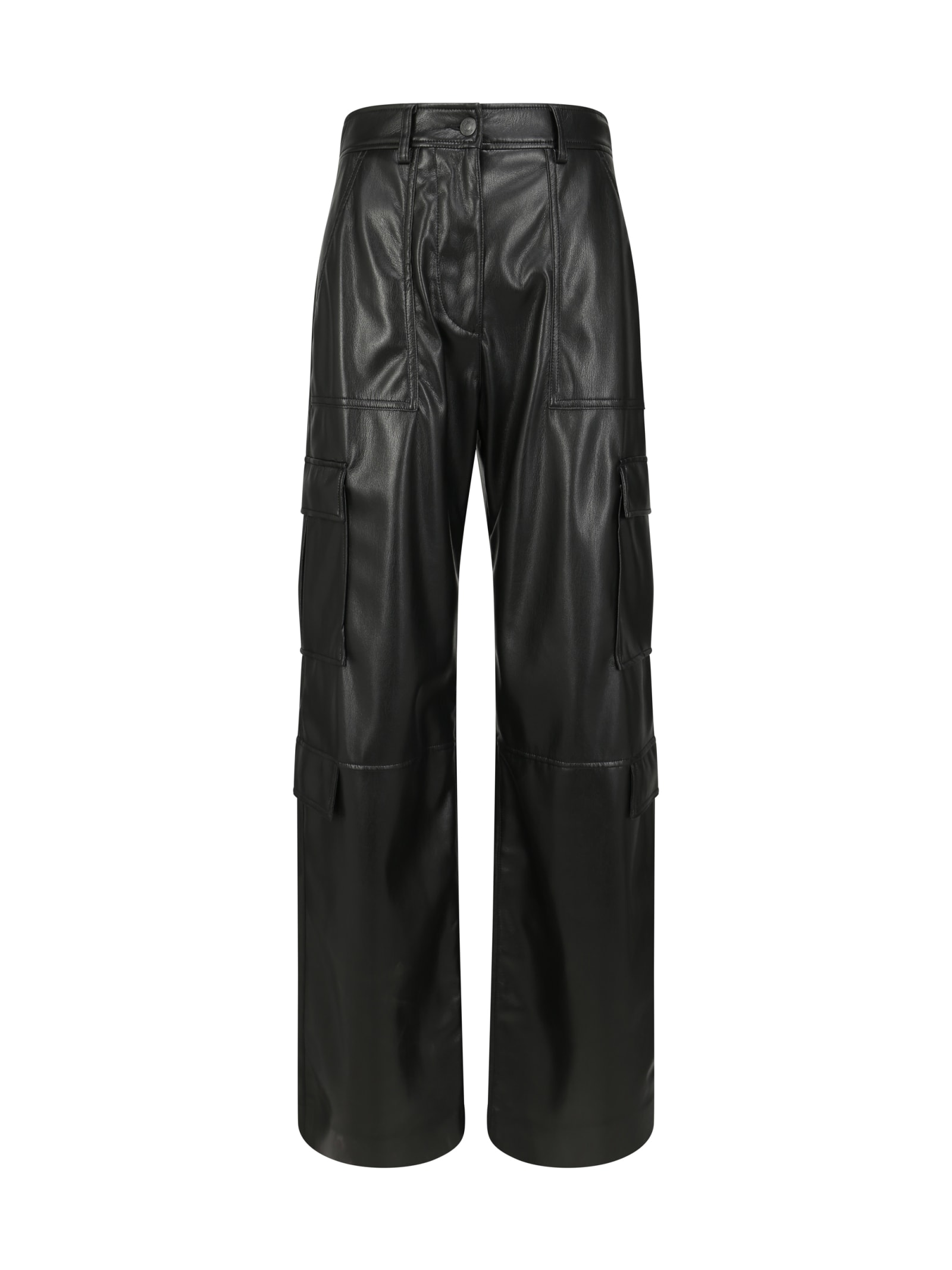 Shop Msgm Pants In Unica