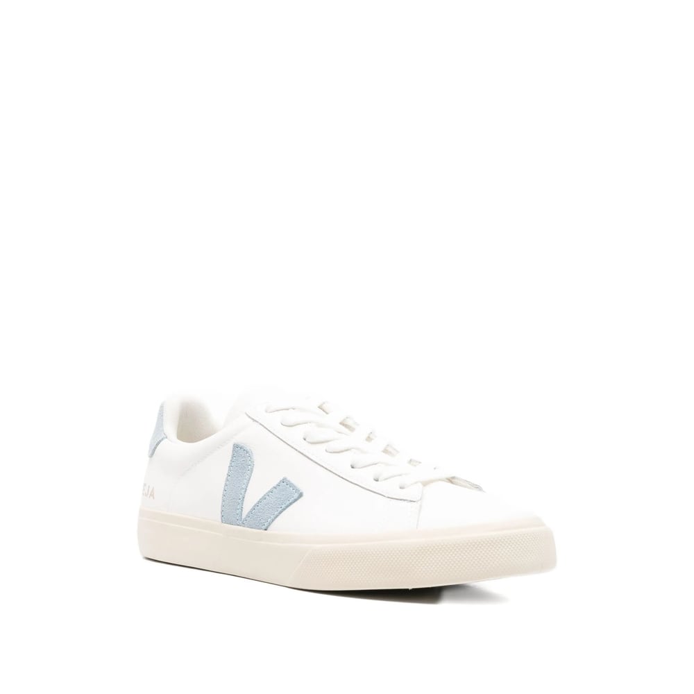 Veja Multicolour Organic Leather Sneaker In White