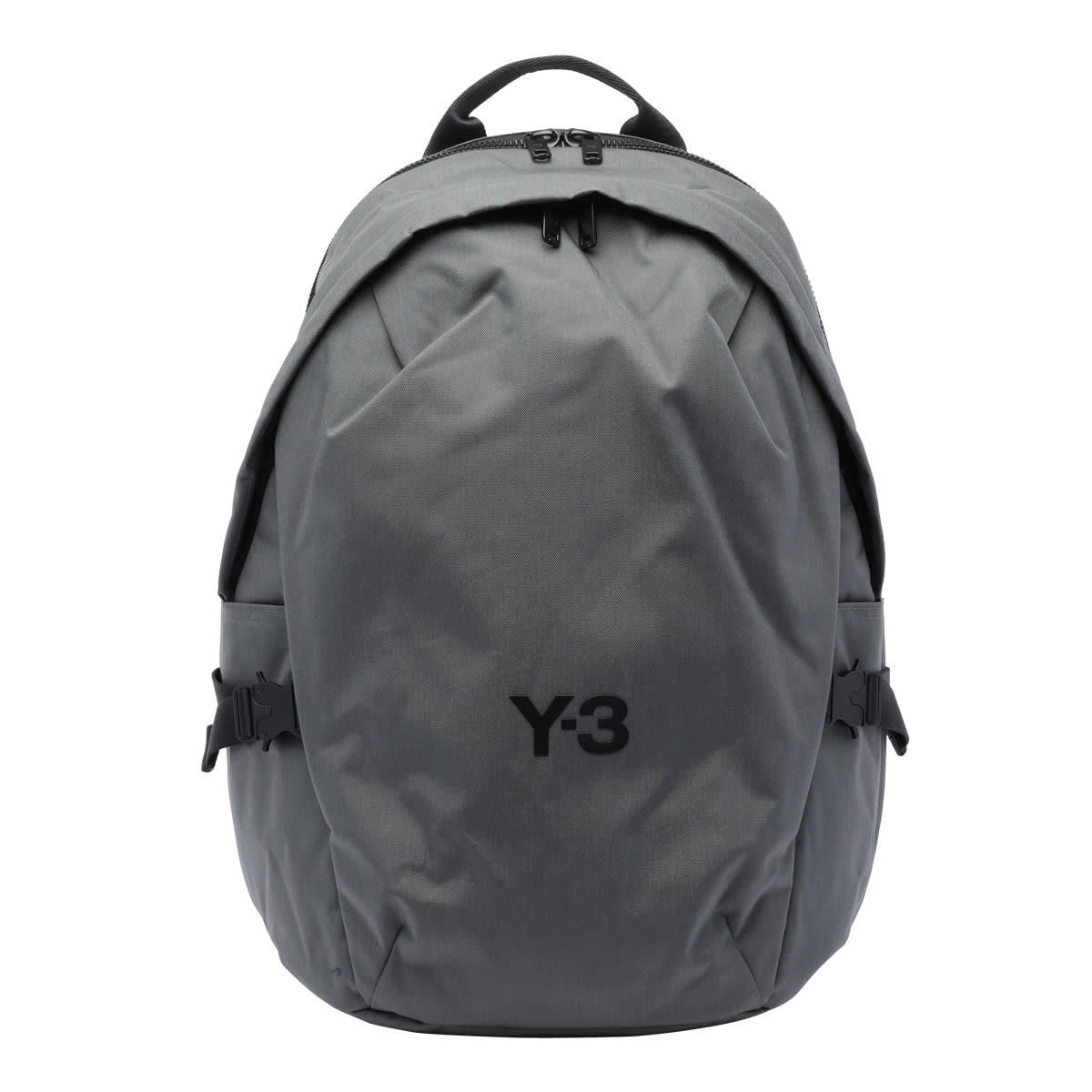 Y-3 Modern Backpack With Adjustable Straps And Pockets In Gray