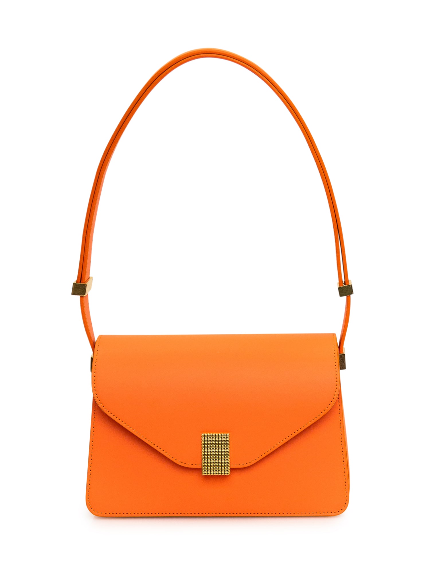 Lanvin Concerto Shoulder Bag In Bright Orange