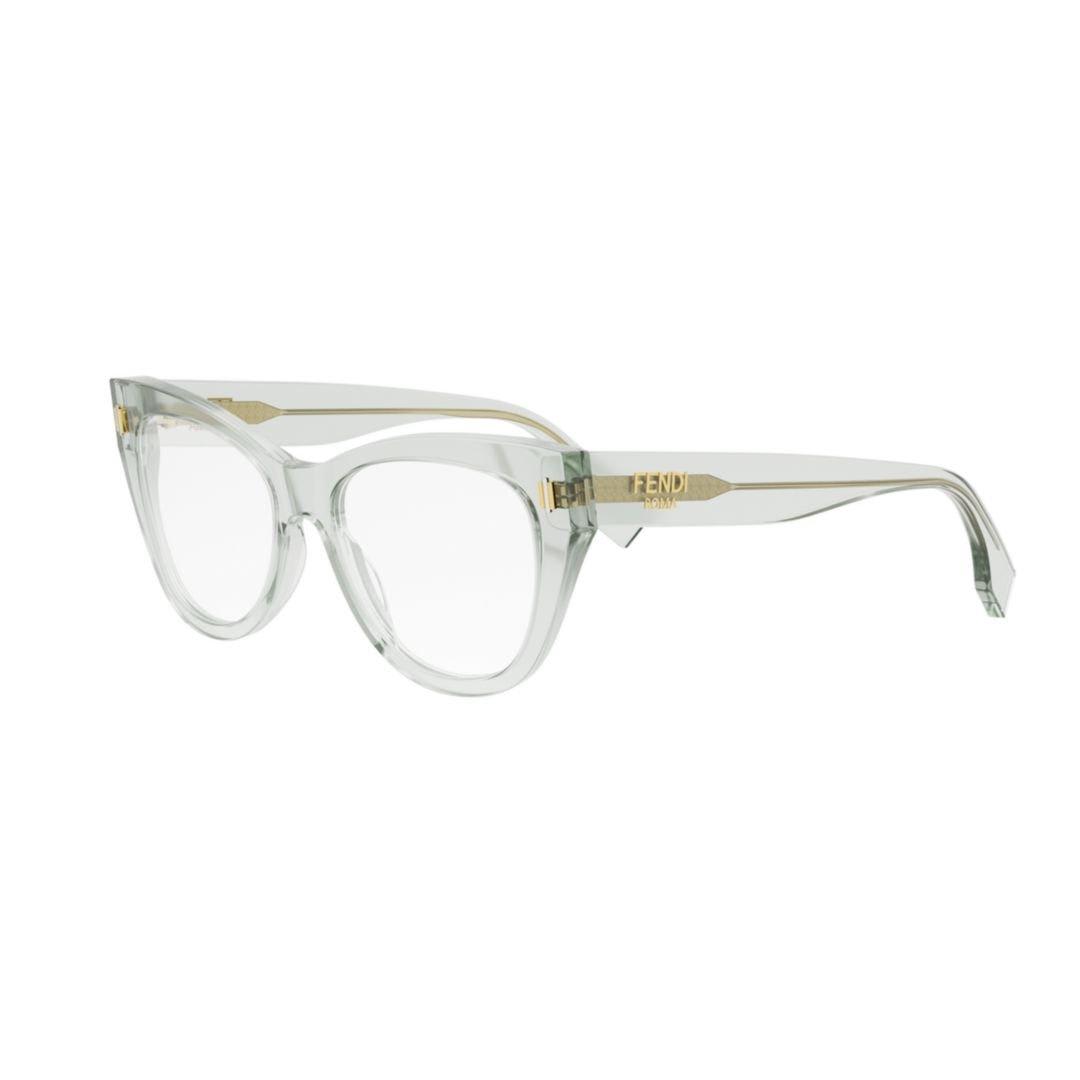 Shop Fendi Cat-eye Frame Glasses In 095