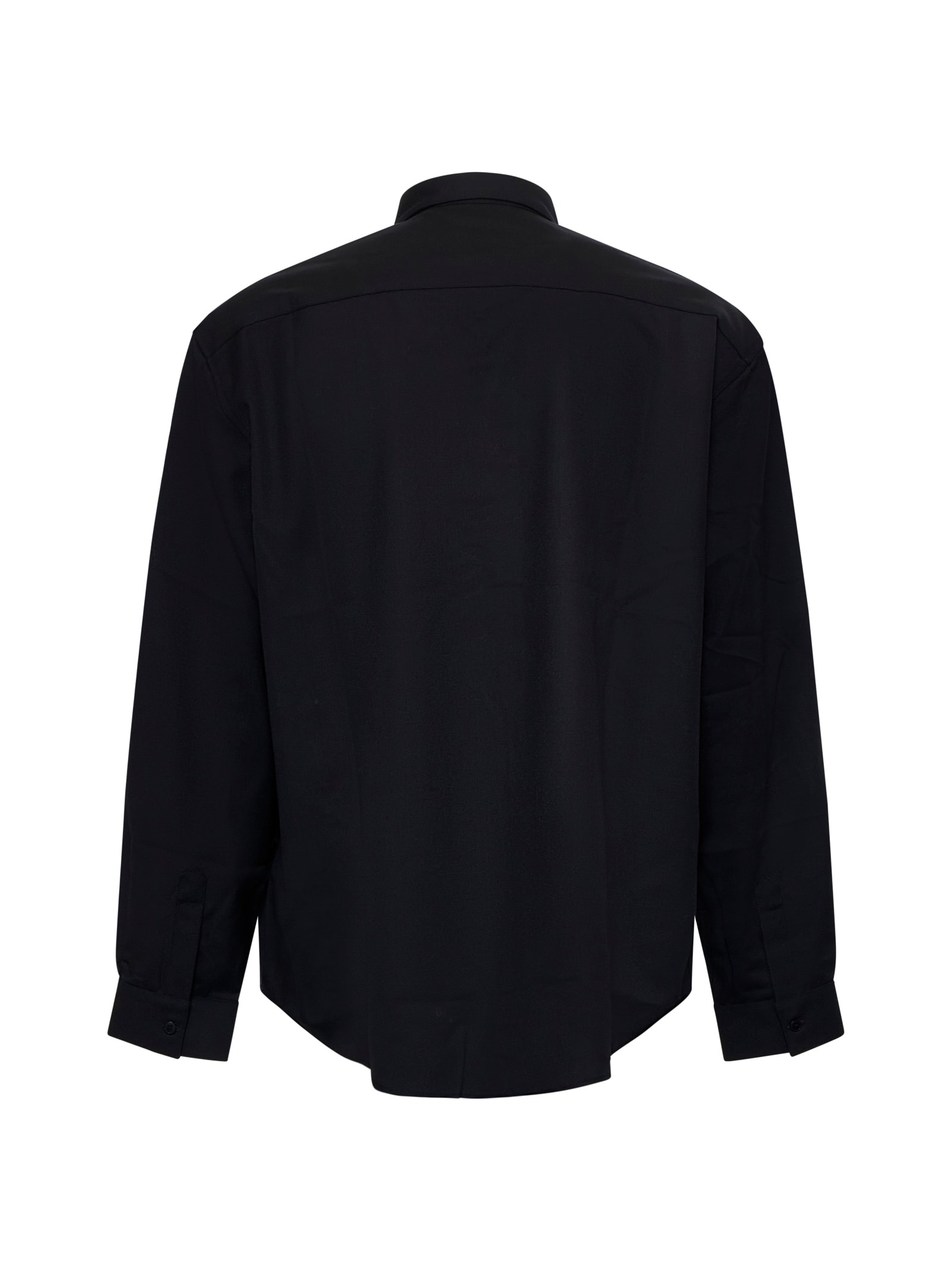 Shop Laneus Shirt In Black