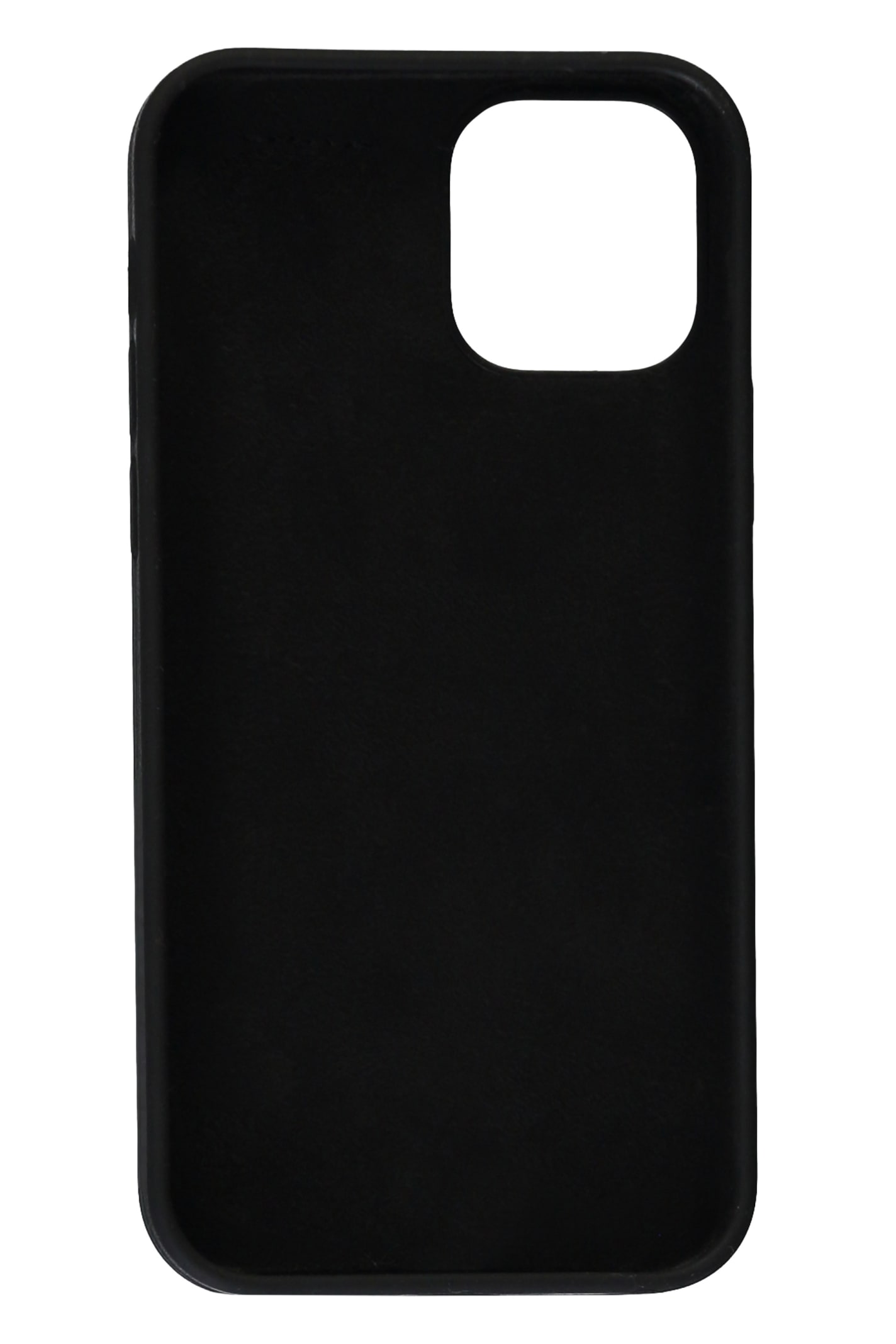 Shop Palm Angels Logo Detail Iphone 12/12 Pro Case In Black