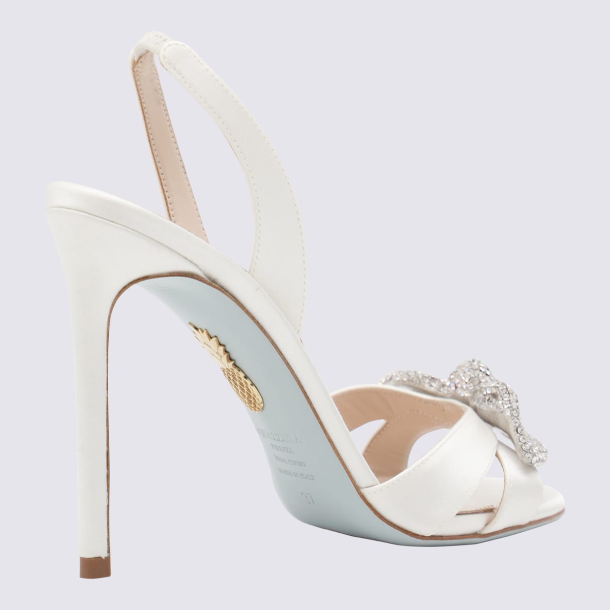 Shop Aquazzura White Pumps