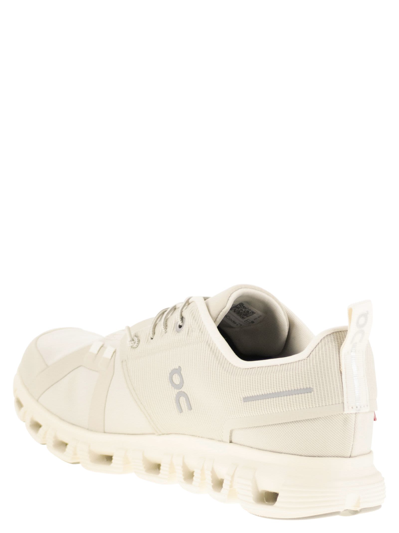 On Mesh Lace-up Sneakers Pull Tab In White