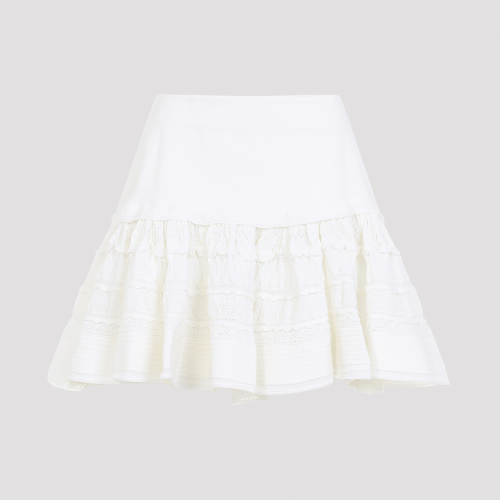 Alaia Alaïa Ruffle Mini Skirt Alaia Alaïa Ruffle Mini Skirt