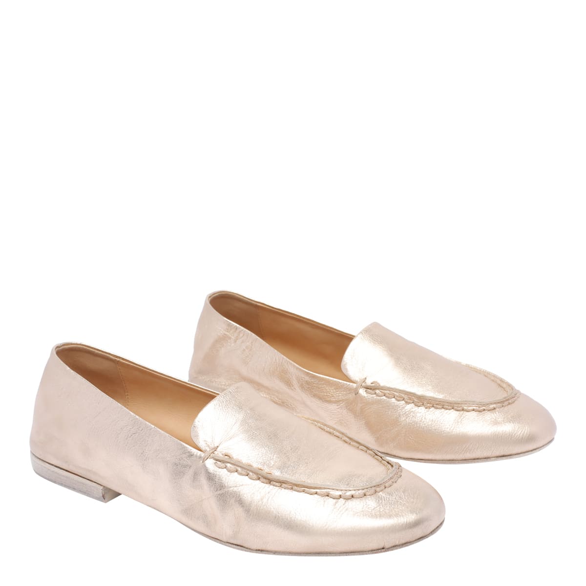 Marsèll Marsell Women Mandolo Loafers In Gold