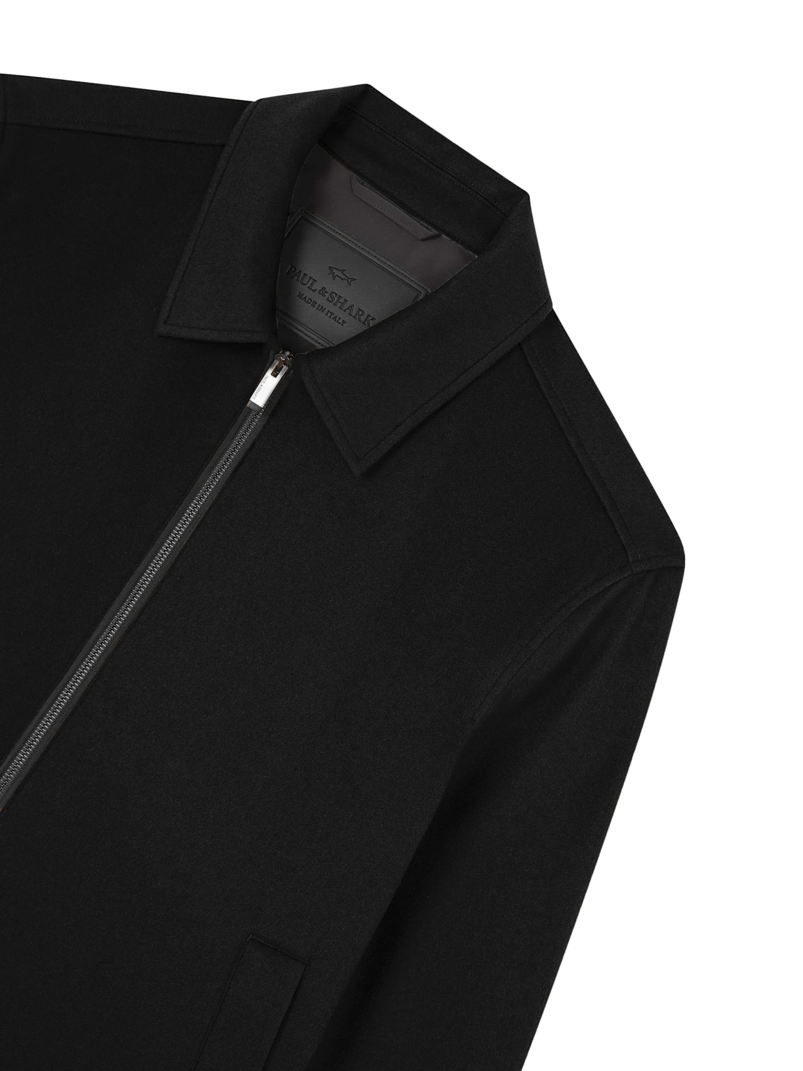 Paul&shark Cashmere Jacket In Black