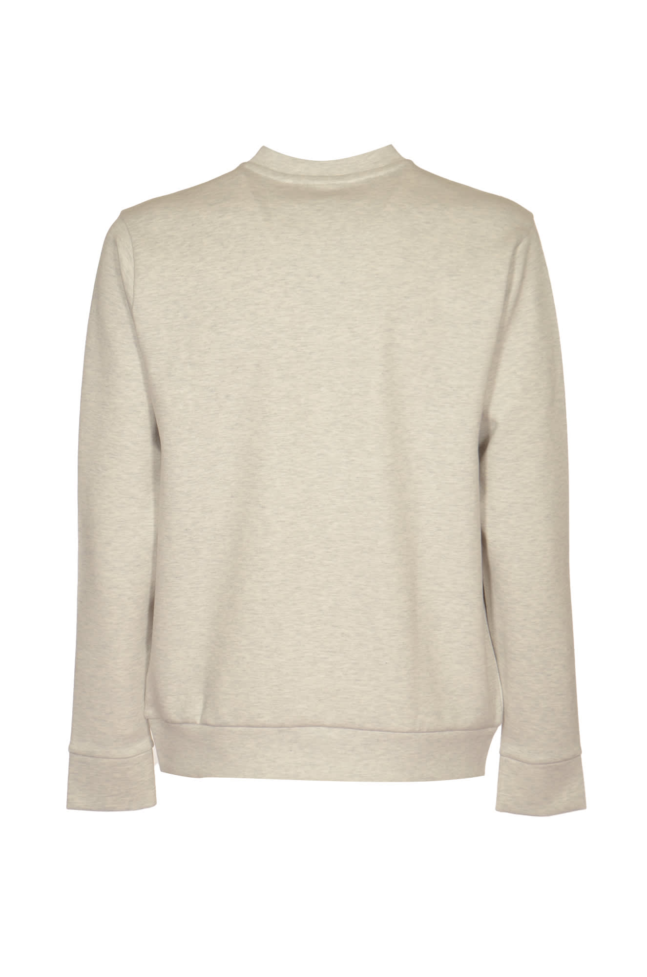 Shop Hugo Boss Logo Sweatshirt In Light Pastel Grey