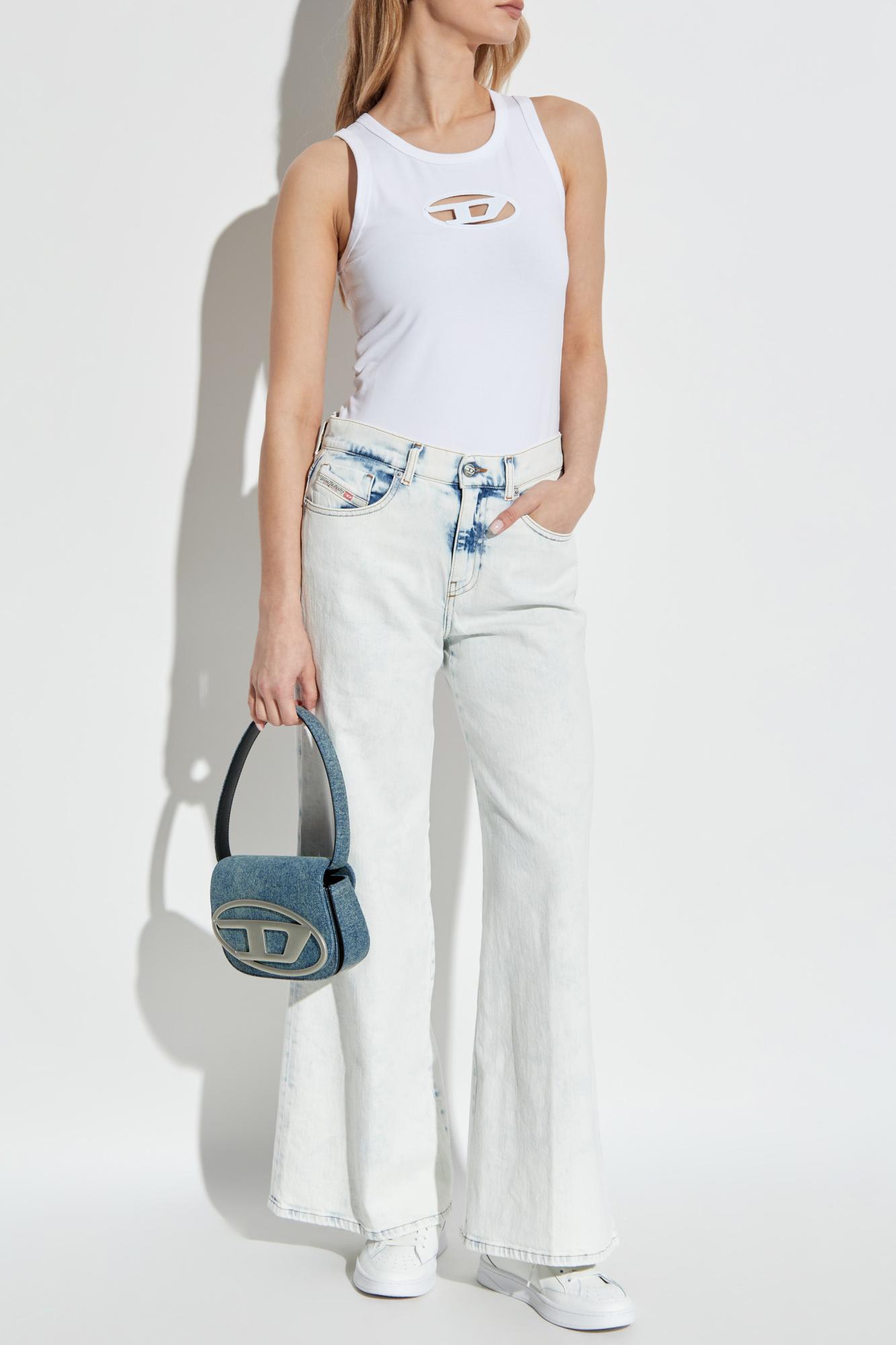 Diesel Blue Flare Jeans 1978 D-akemi 09l33 In 01