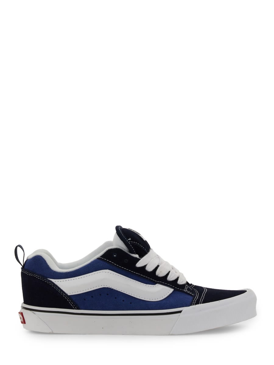 Shop Vans Knu Skool Sneaker In Blue