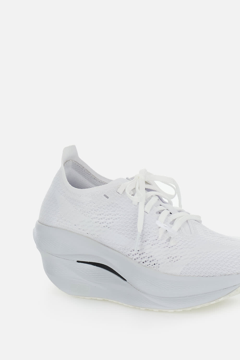 Comme Des Garçons Mizuno Wave Rebellion Pro 3 In White