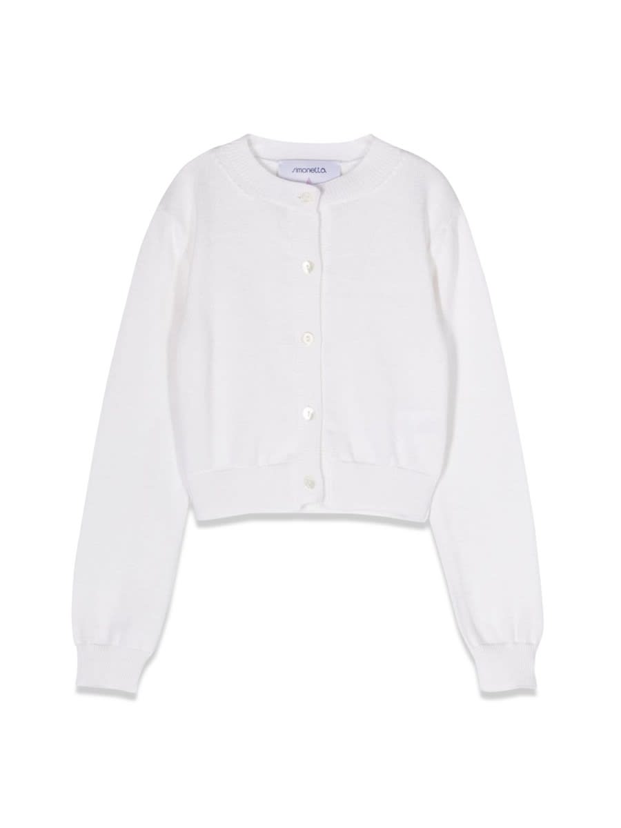 Simonetta Cardigan In White