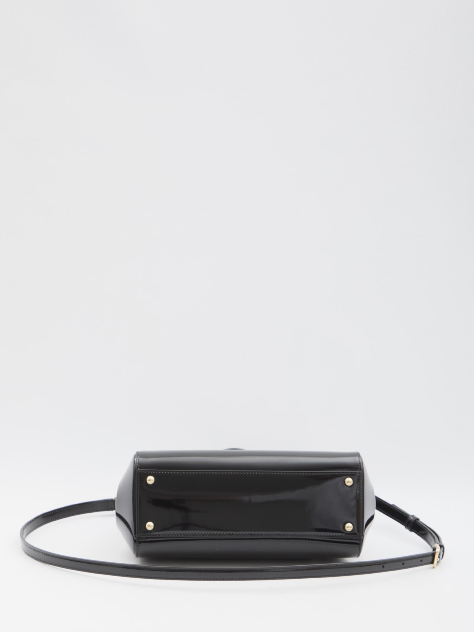 Shop Dolce & Gabbana Large Sicily Handbag In Black