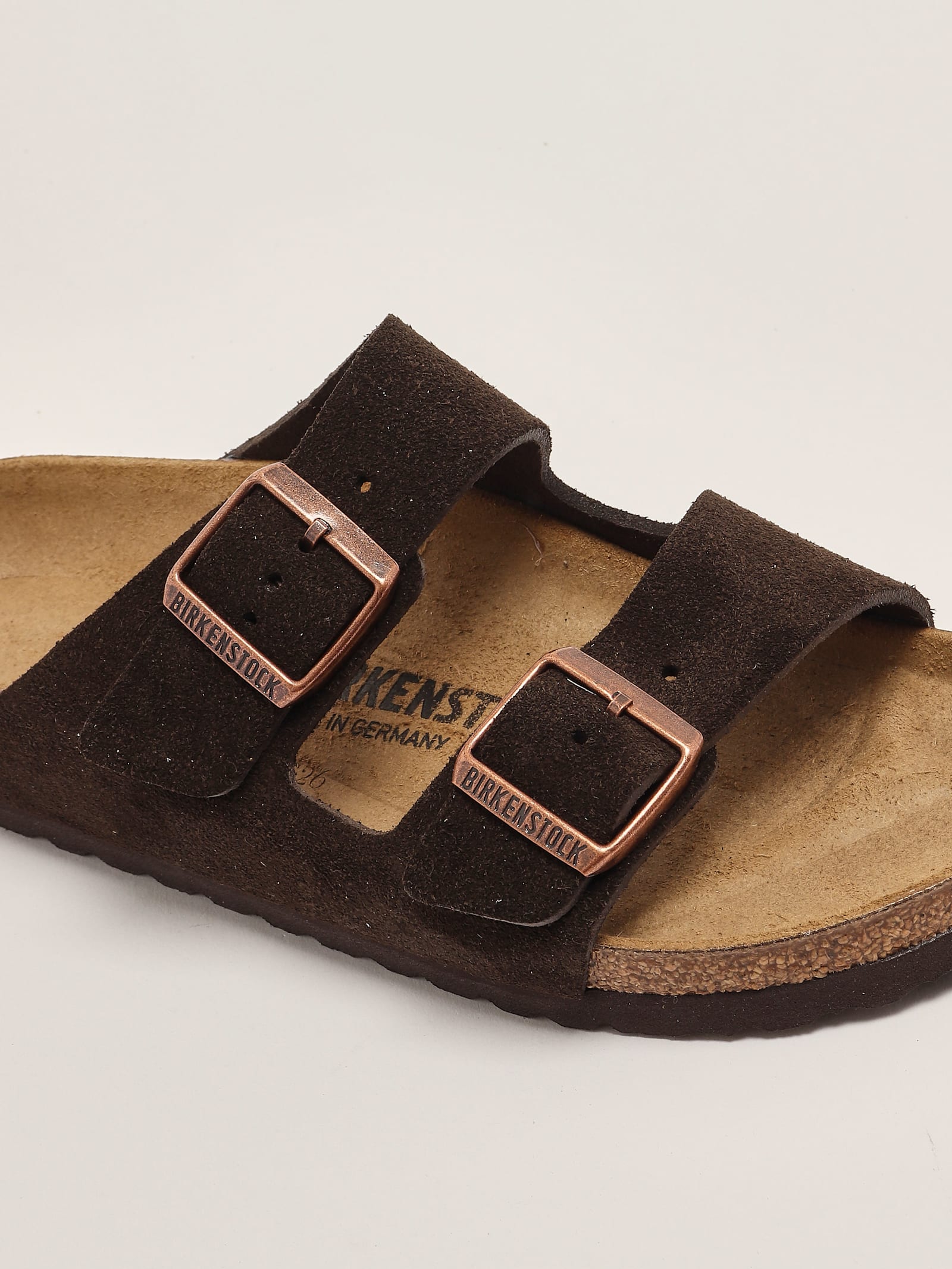 Birkenstock Arizona Mocha Sandal In Brown