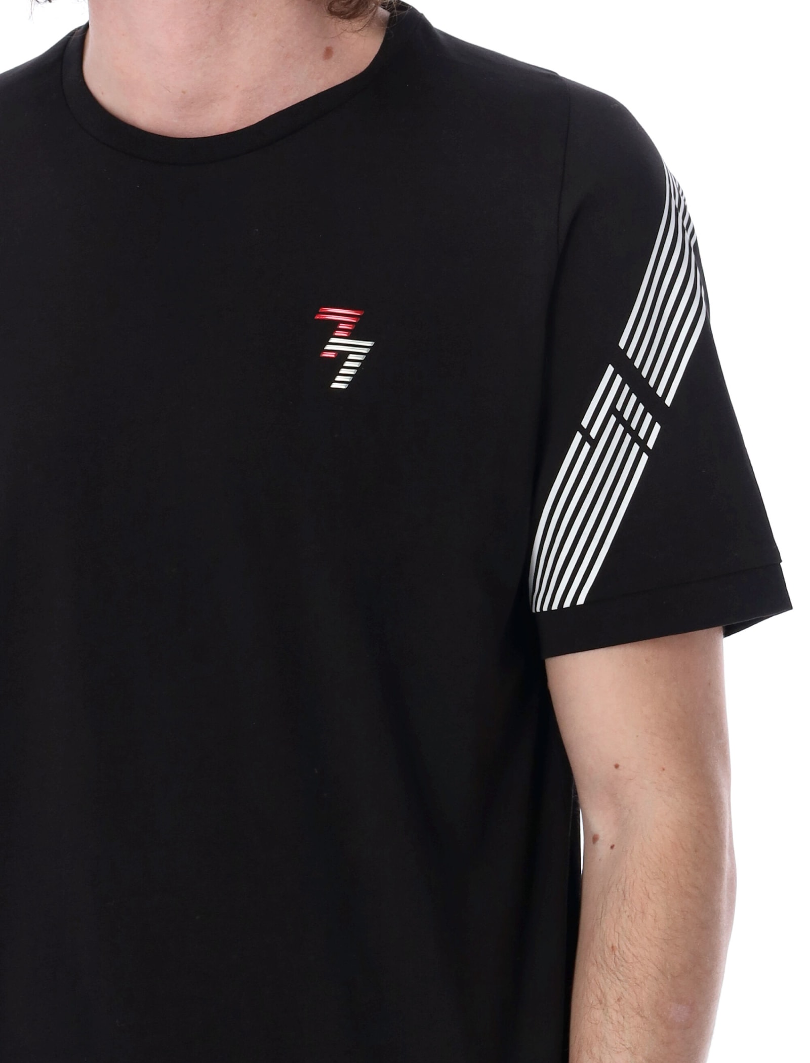 Ea7 Polo In Black
