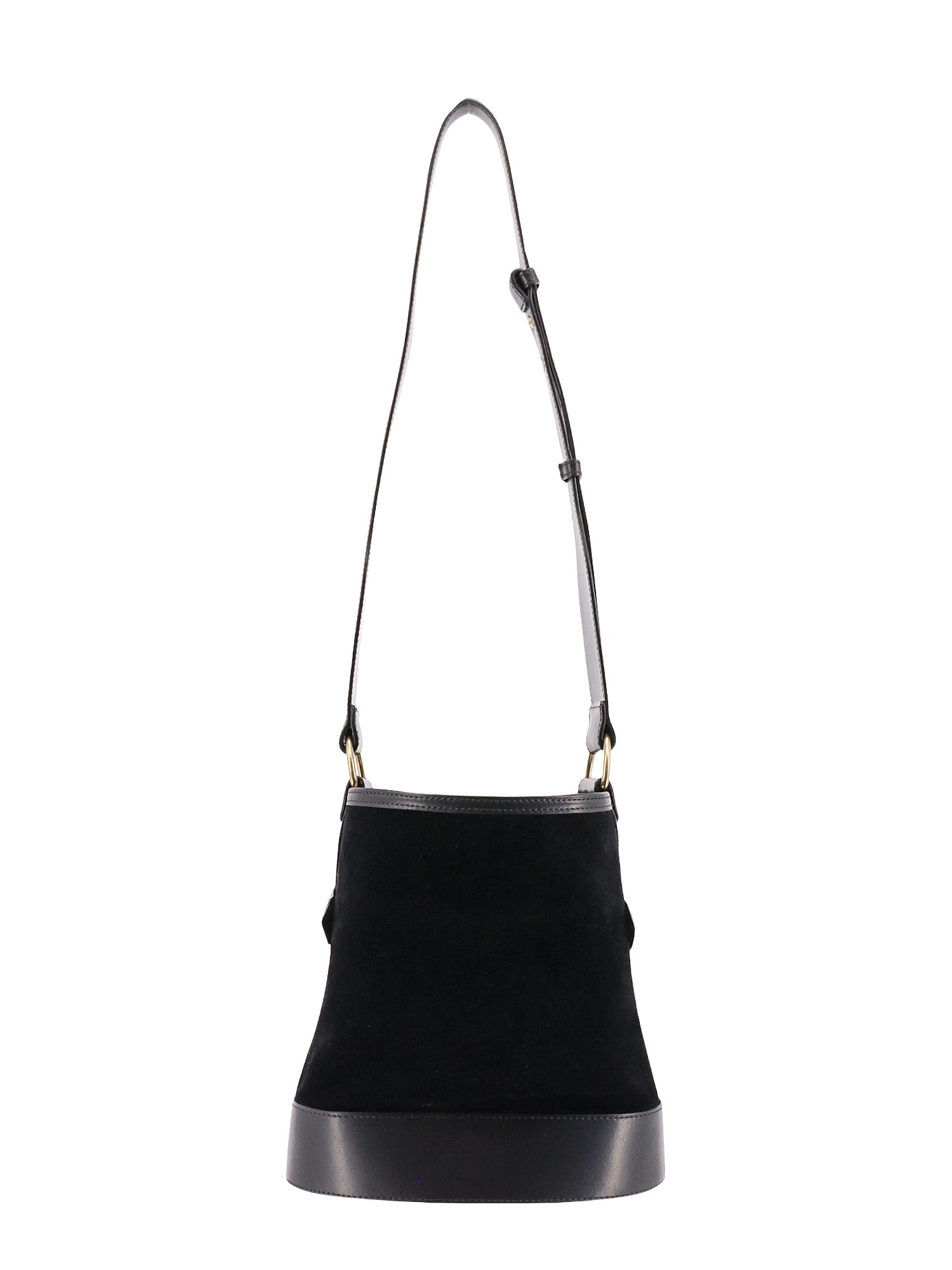 Shop Isabel Marant Samara Shoulder Bag In Bk Black